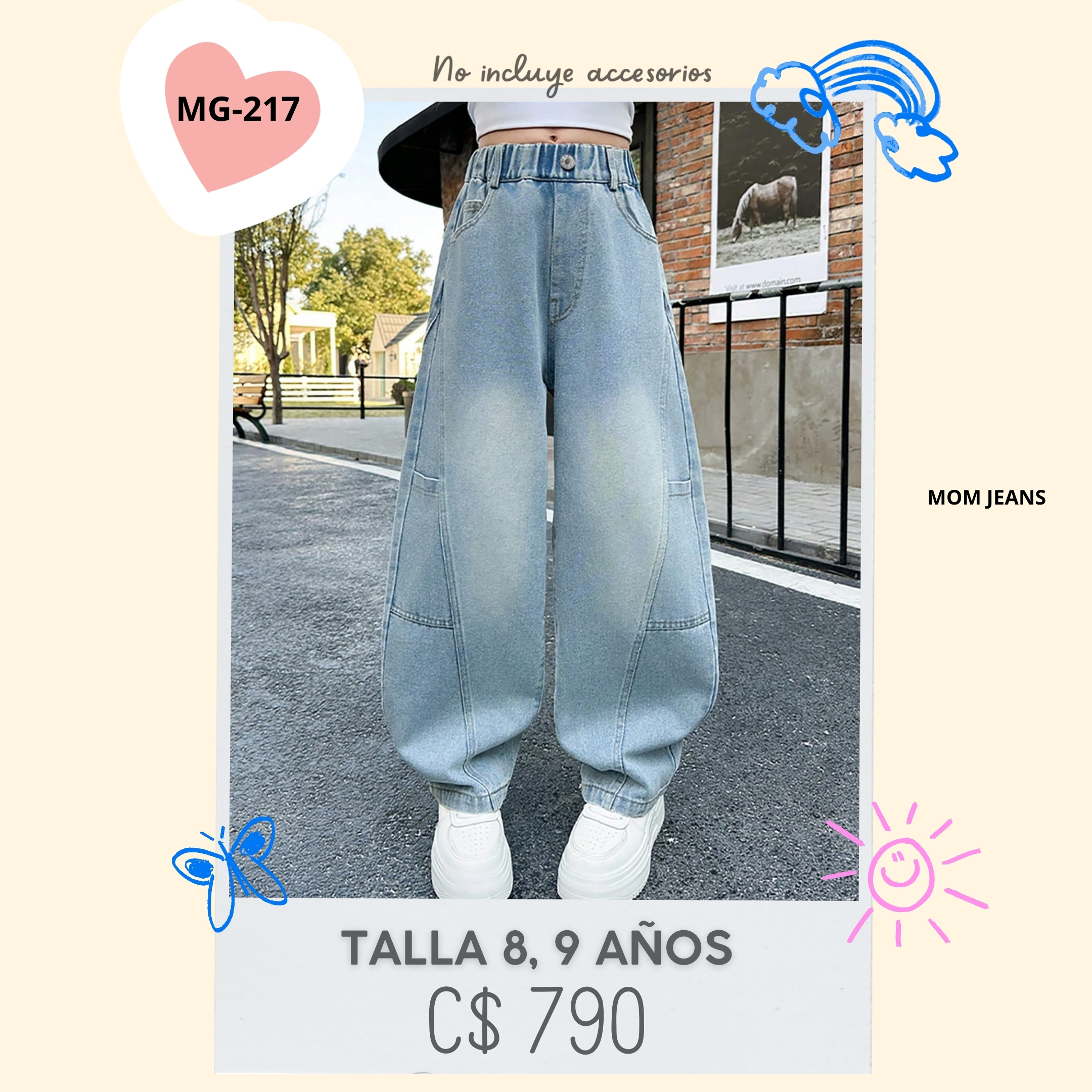 Mom jeans.--MG-217
