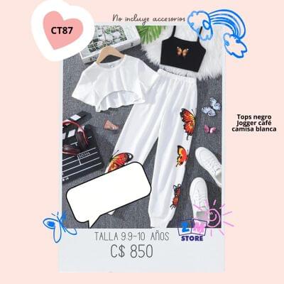 Conjunto con Jogger --CT87B
