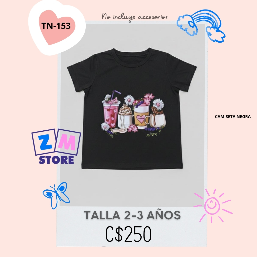 Camisa para niña.--TN-153