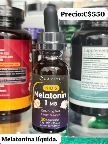 Melatonina para niños en gotitas de 1mg