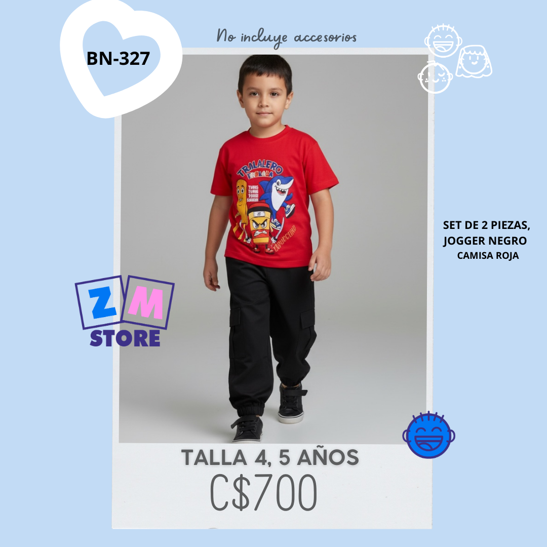 Conjunto con Jogger - BN-327