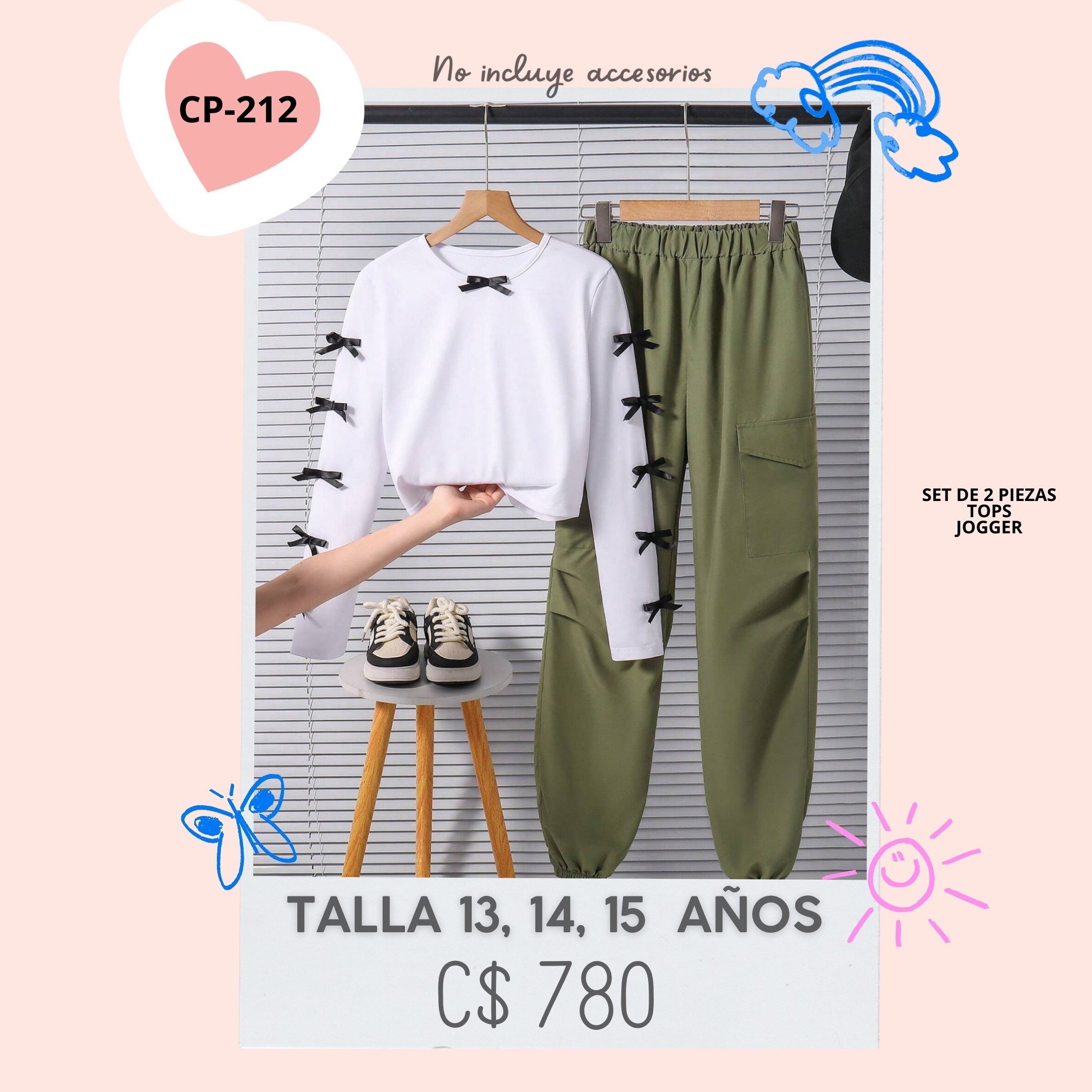 Conjunto con jogger--CP-212