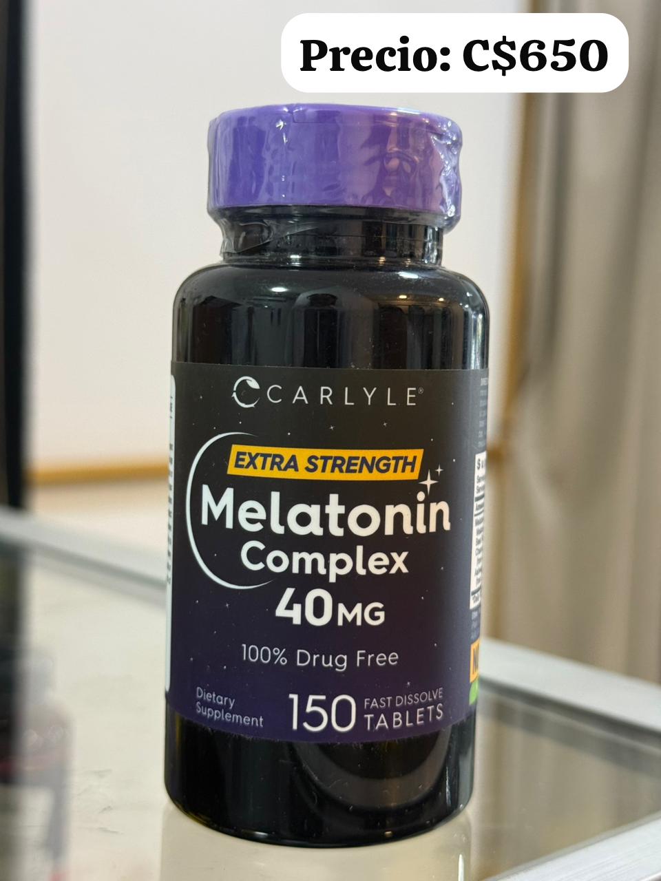 Melatonina de 40 mg