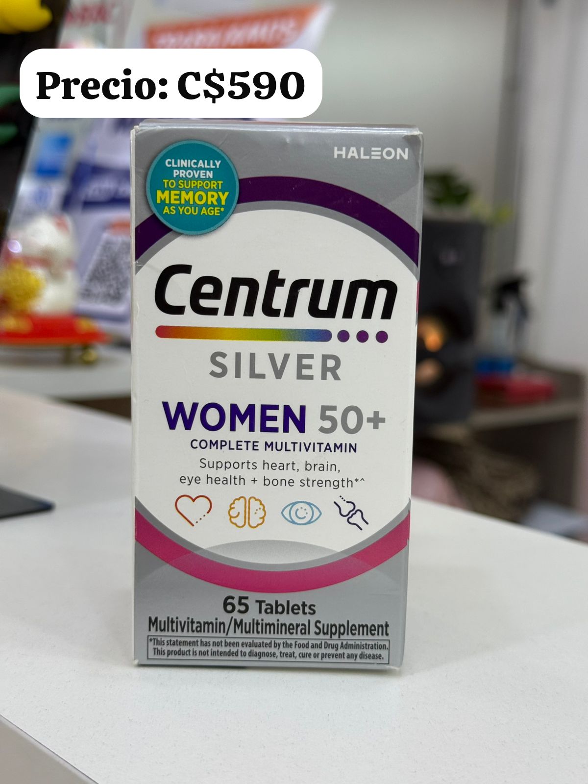 Centrum Silver Women 50+ (65 Tabletas)